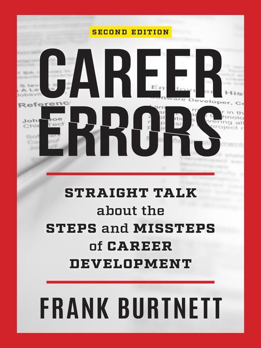 Title details for Career Errors by Frank Burtnett - Available
